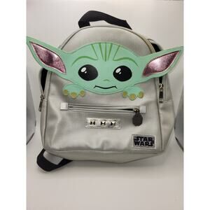 Disney Star Wars Mandalorian Mini Backpack Purse Baby Yoda